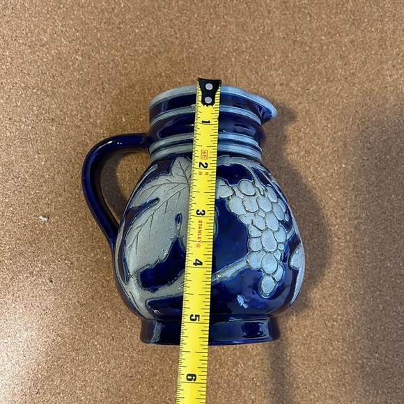 Betschdorf Alsace France Paul Schmitter Salt Glaze Pottery~Pitcher~Signed - Picture 10 of 16